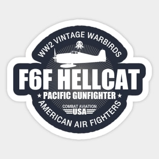 WW2 F6F Hellcat Sticker